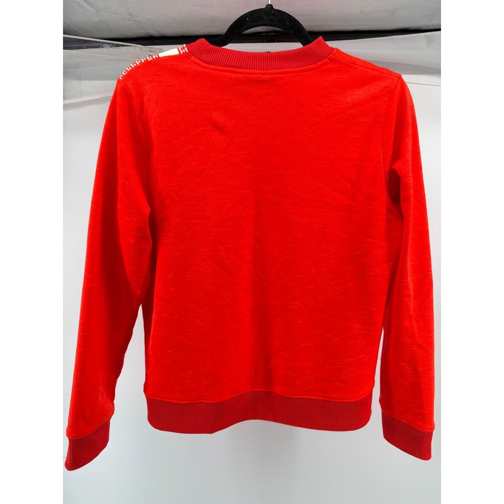 Under Armour ColdGear Sweatshirt Neon Logo Pullover Athletic Crewneck M - Picture 6 of 6